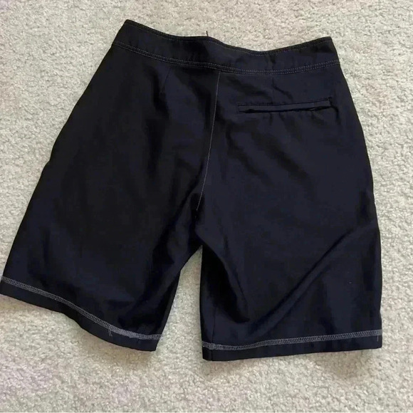 Prana Men’s Linear Board Swim Shorts Size 30 Inseam 10” Black - Picture 3 of 11